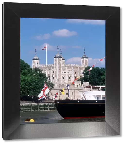 Tower of London and The Royal Yacht Britannia London, England