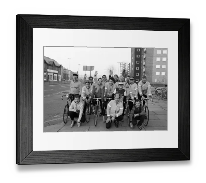 Framed Print : Getting into the right gear for the New Year - that