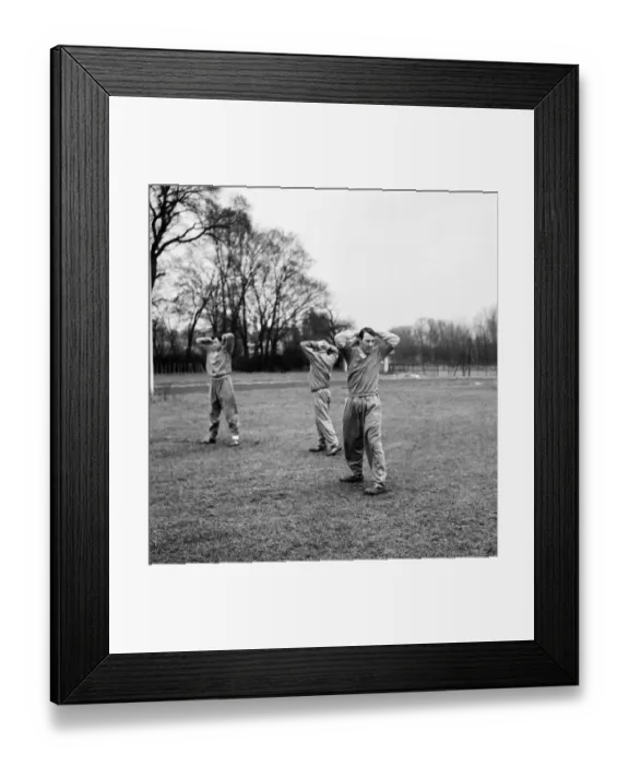 Framed Print : England team training session ahead of their home international match against Scotland Framed Print : England team training session ahead of their home international match against Scotland