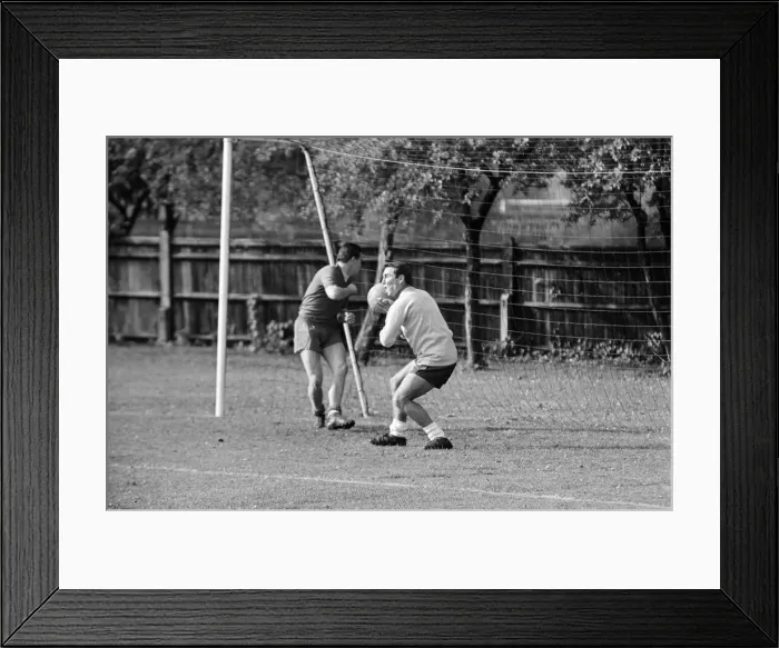 Framed Print : England team training session at Roehampton ahead of the international friendly match