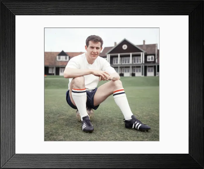 Framed Print : England team training session at Roehampton led by manager Alf Ramsey