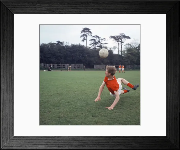 Framed Print : England team training session at Roehampton ahead of their match against Yugoslavia Framed Print : England team training session at Roehampton ahead of their match against Yugoslavia