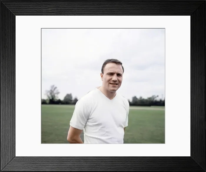 Framed Print : England team training session at Roehampton led by manager Alf Ramsey Framed Print : England team training session at Roehampton led by manager Alf Ramsey