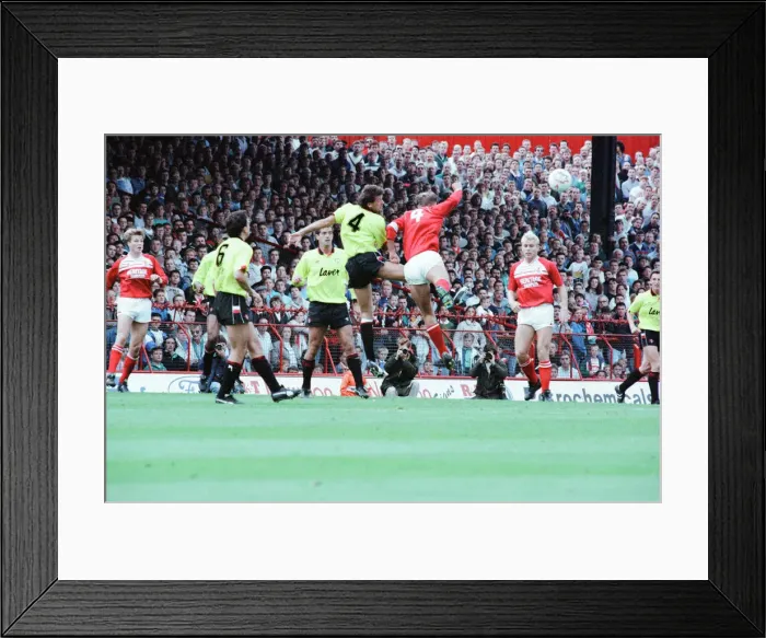Framed Print : Middlesbrough 3-3 Sheffield United, Division Two league match at Ayresome Park Framed Print : Middlesbrough 3-3 Sheffield United, Division Two league match at Ayresome Park