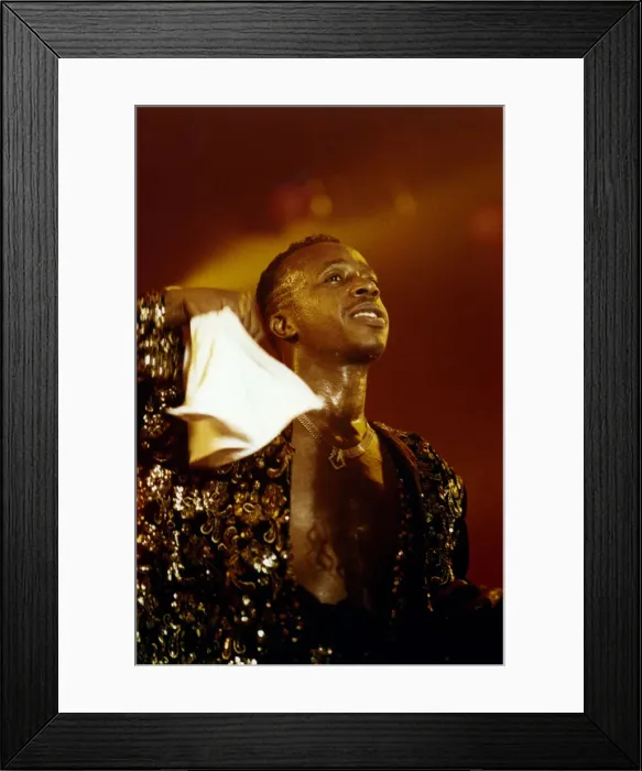 Framed Print : American singer MC Hammer performs in concert at the Whitley Bay Ice Rink, Tyne and Wear Framed Print : American singer MC Hammer performs in concert at the Whitley Bay Ice Rink, Tyne and Wear