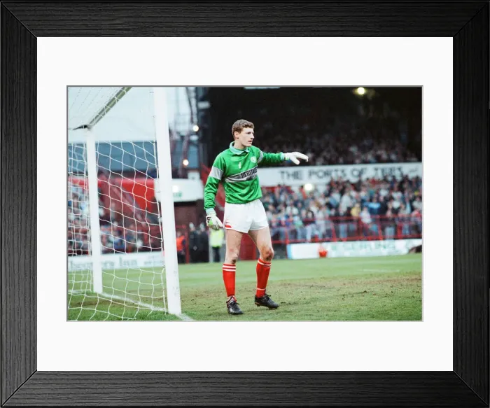 Framed Print : Middlesbrough 0-2 Leeds, Division Two league match at Ayresome Park Framed Print : Middlesbrough 0-2 Leeds, Division Two league match at Ayresome Park