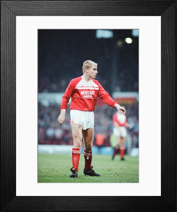 Framed Print : Middlesbrough 0-2 Leeds, Division Two league match at Ayresome Park Framed Print : Middlesbrough 0-2 Leeds, Division Two league match at Ayresome Park