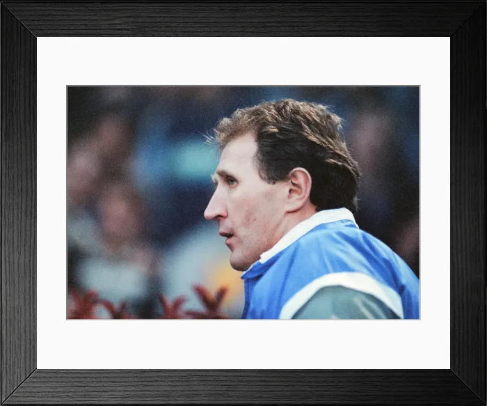 Framed Print : Middlesbrough 0-2 Leeds, Division Two league match at Ayresome Park