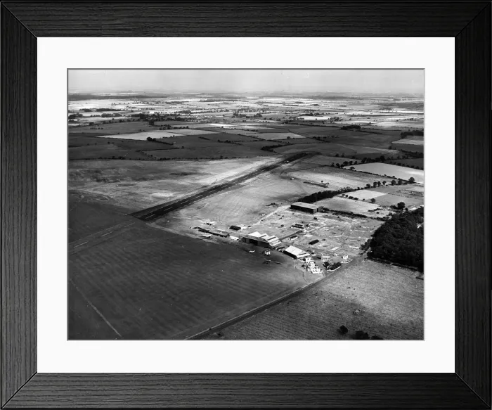 Framed Print : Newcastle Airport Pre 1966 Framed Print : Newcastle Airport Pre 1966