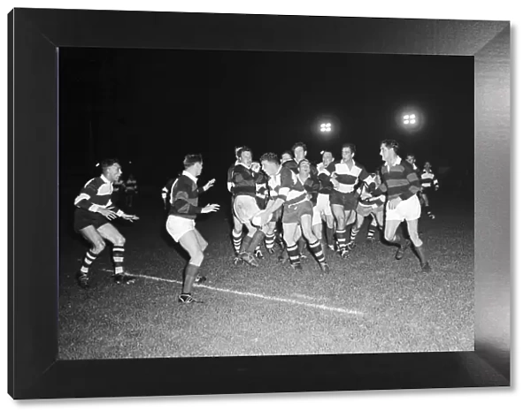 Coventry 16-5 Aberavon, Rugby Union match, Monday 24th September 1962