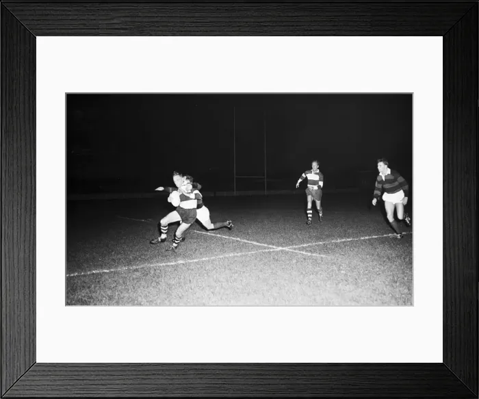 Framed Print : Coventry 16-5 Aberavon, Rugby Union match, Monday 24th September 1962 Framed Print : Coventry 16-5 Aberavon, Rugby Union match, Monday 24th September 1962
