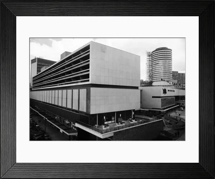 Framed Print : Bull Ring Shopping Centre, Birmingham, 10th June 1964 Framed Print : Bull Ring Shopping Centre, Birmingham, 10th June 1964
