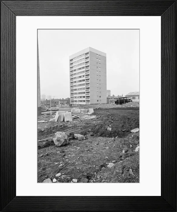 Framed Print : Housing, Birmingham, 16th September 1967 Framed Print : Housing, Birmingham, 16th September 1967
