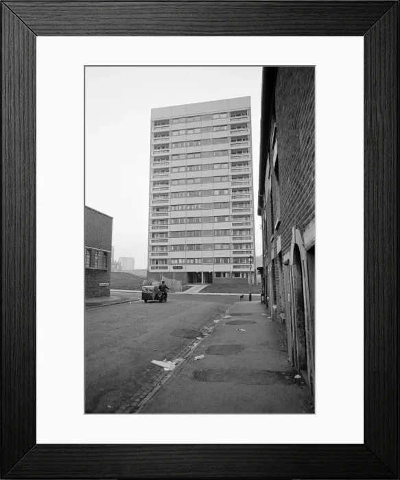 Framed Print : Housing, Birmingham, 16th September 1967 Framed Print : Housing, Birmingham, 16th September 1967