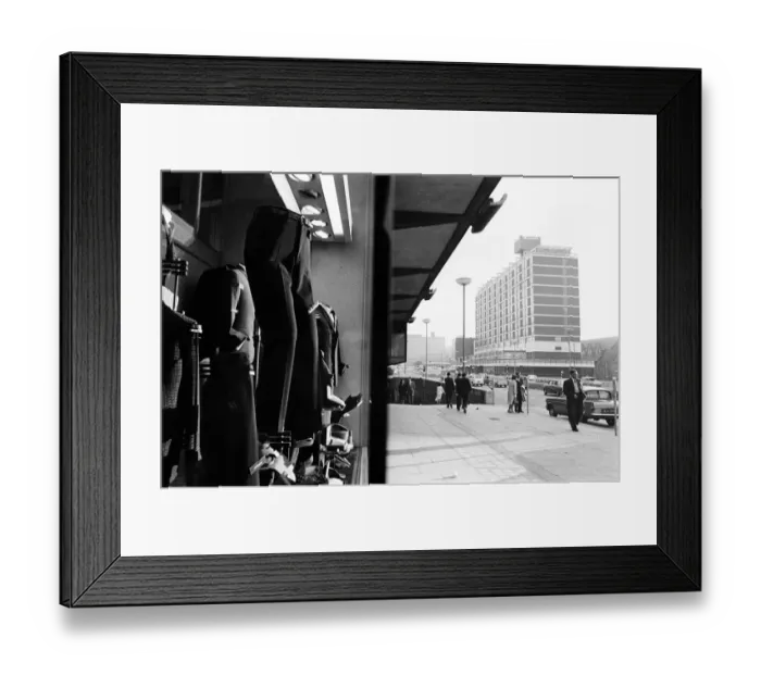 Framed Print : Bull Ring Shopping Centre, Birmingham, 30th June 1964