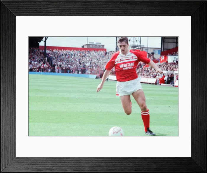 Framed Print : Middlesbrough 3-3 Sheffield United, Division Two league match at Ayresome Park