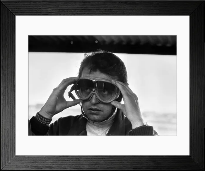 Framed Print : British Grand Prix Formula One motor racing at the Aintree Circuit near Liverpool Framed Print : British Grand Prix Formula One motor racing at the Aintree Circuit near Liverpool