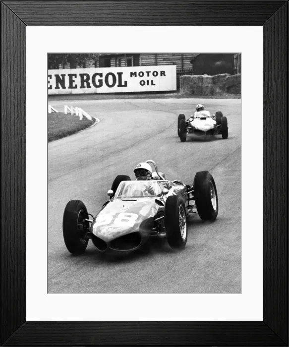 Framed Print : Italian motor racing driver Giancarlo Baghetti leads fellow Ferrari teammate Willy Von Framed Print : Italian motor racing driver Giancarlo Baghetti leads fellow Ferrari teammate Willy Von