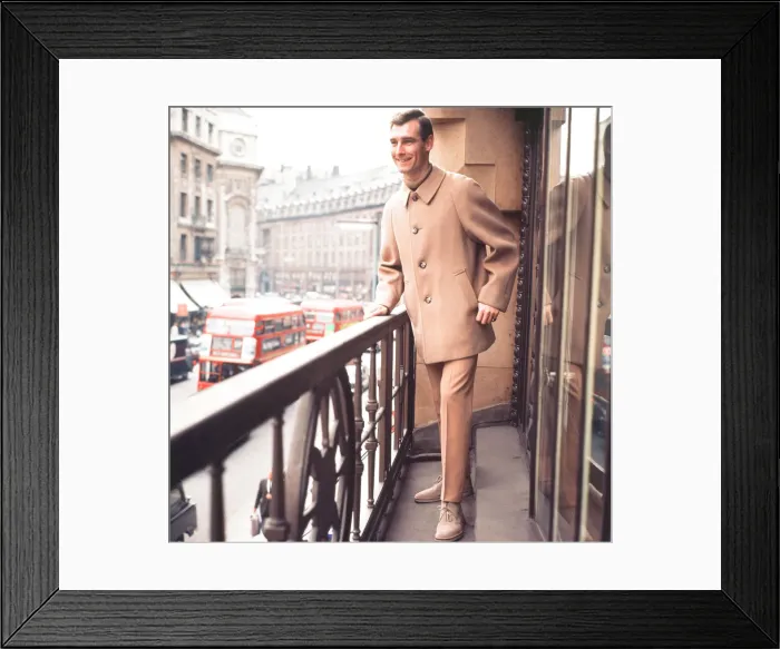 Framed Print : Mens autumn - winter fashion 1966 Series of images taken in around Regent Street Framed Print : Mens autumn - winter fashion 1966 Series of images taken in around Regent Street