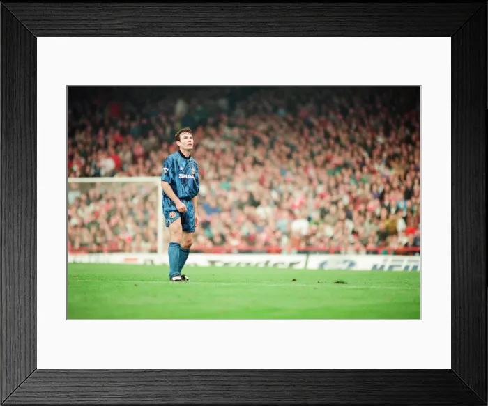 Framed Print : Middlesbrough 1-1 Manchester United, premier league match at Ayresome Park Framed Print : Middlesbrough 1-1 Manchester United, premier league match at Ayresome Park