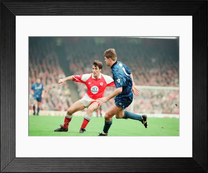 Framed Print : Middlesbrough 1-1 Manchester United, premier league match at Ayresome Park