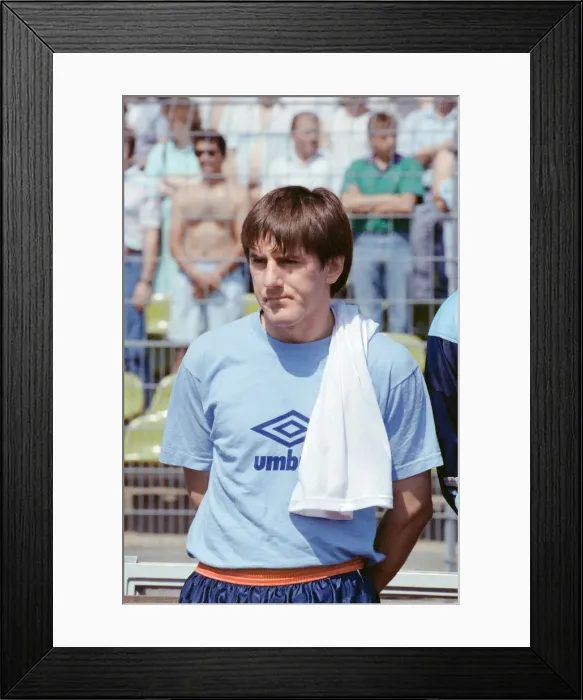 Framed Print : England v Soviet Union 1-3 1988 European Championships, Hanover Germany Group Match B