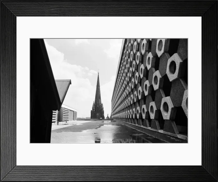 Framed Print : Bull Ring Shopping Centre, Birmingham, 10th June 1964 Framed Print : Bull Ring Shopping Centre, Birmingham, 10th June 1964