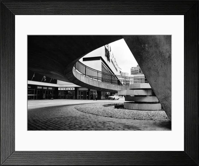 Framed Print : Bull Ring Shopping Centre, Birmingham, 10th June 1964 Framed Print : Bull Ring Shopping Centre, Birmingham, 10th June 1964