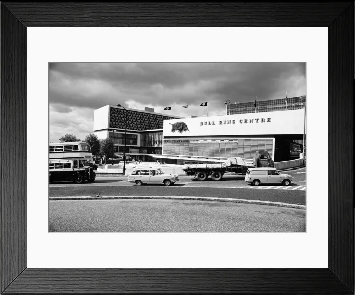 Framed Print : Bull Ring Shopping Centre, Birmingham, 10th June 1964 Framed Print : Bull Ring Shopping Centre, Birmingham, 10th June 1964