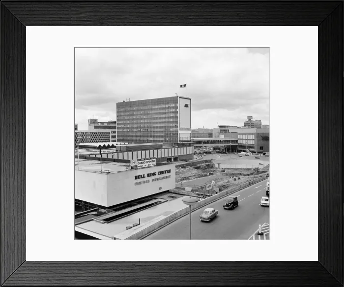 Framed Print : Bull Ring Shopping Centre, Birmingham, 10th June 1964 Framed Print : Bull Ring Shopping Centre, Birmingham, 10th June 1964