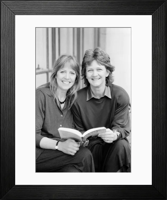 Framed Print : Penelope Wilton with Wendy Wood, who she portrays in Cry Freedom Framed Print : Penelope Wilton with Wendy Wood, who she portrays in Cry Freedom