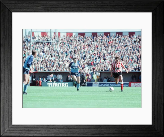 Framed Print : Sunderland 2-1 Middlesbrough, Division Two league match at Roker Park Framed Print : Sunderland 2-1 Middlesbrough, Division Two league match at Roker Park