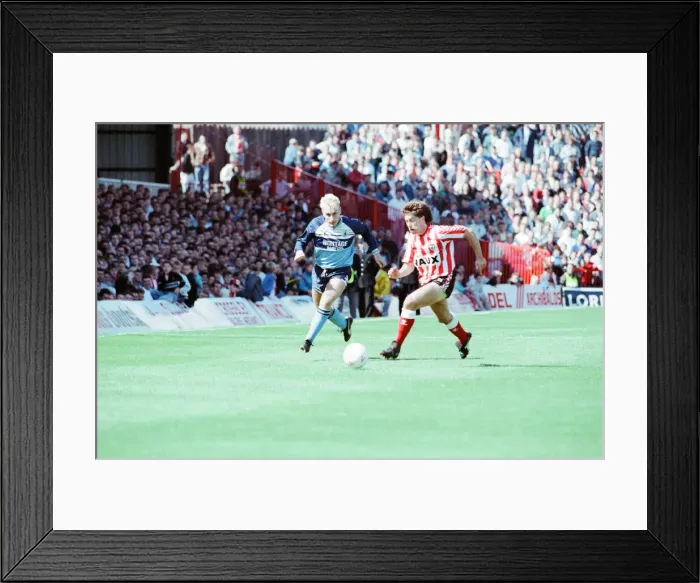 Framed Print : Sunderland 2-1 Middlesbrough, Division Two league match at Roker Park Framed Print : Sunderland 2-1 Middlesbrough, Division Two league match at Roker Park