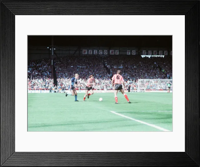 Framed Print : Sunderland 2-1 Middlesbrough, Division Two league match at Roker Park Framed Print : Sunderland 2-1 Middlesbrough, Division Two league match at Roker Park