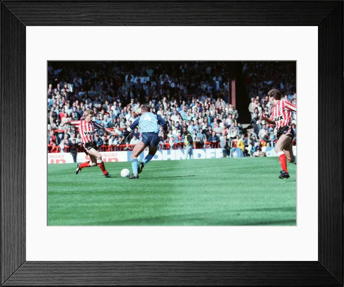 Framed Print : Sunderland 2-1 Middlesbrough, Division Two league match at Roker Park Framed Print : Sunderland 2-1 Middlesbrough, Division Two league match at Roker Park