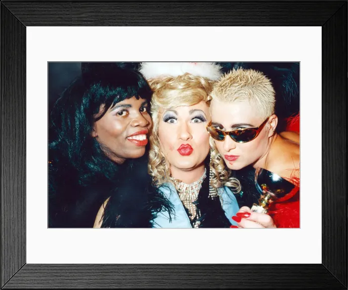 Framed Print : Mardi Gras Queen Miss New Union, Robert Mission, with 2nd Miss Holy City Bitch Framed Print : Mardi Gras Queen Miss New Union, Robert Mission, with 2nd Miss Holy City Bitch