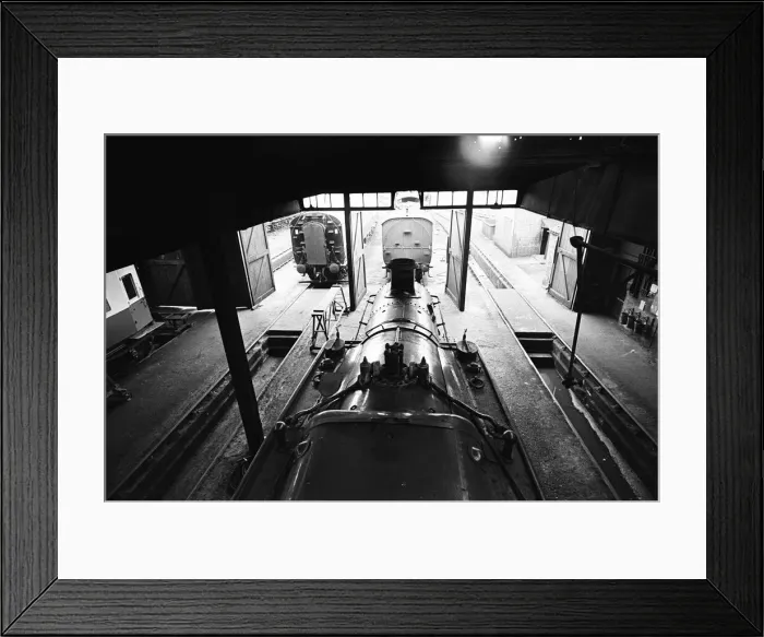 Framed Print : Great Western Railways 6100 class steam locomotive no 6106 seen here at the home