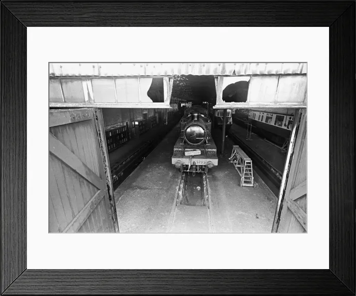 Framed Print : Great Western Railways 6100 class steam locomotive no 6106 seen here at the home Framed Print : Great Western Railways 6100 class steam locomotive no 6106 seen here at the home