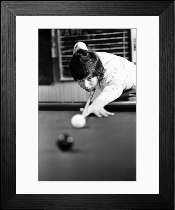 Framed Print : John Parrott, Snooker Player, 15th April 1978. Aged 13 years old Framed Print : John Parrott, Snooker Player, 15th April 1978. Aged 13 years old
