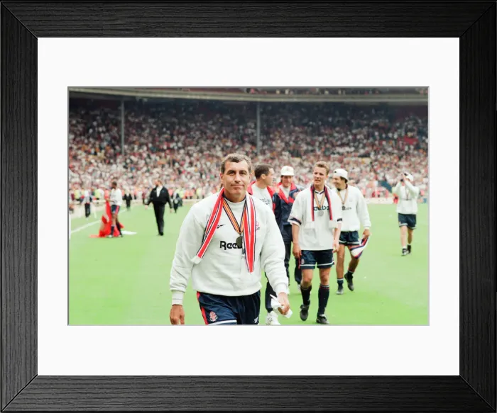Framed Print : Bolton 4-3 Reading, Division One, Championship Play Off match at Wembley Stadium, London