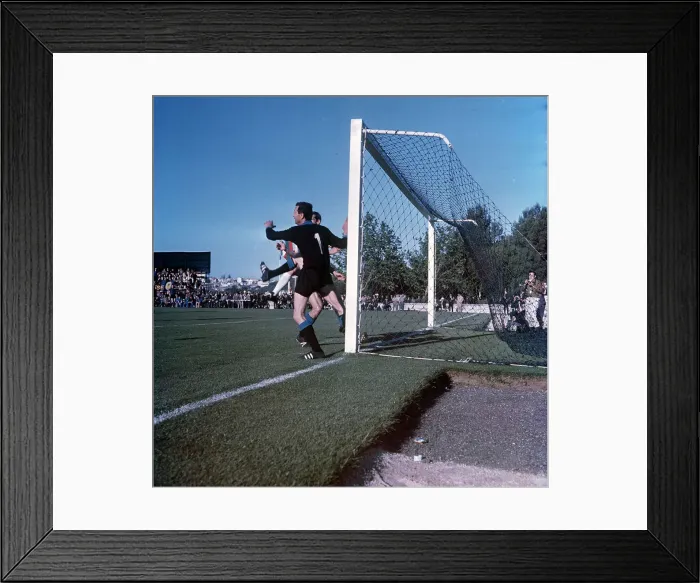 Framed Print : 1967 European Cup Final held at the Estadio Nacional in Lisbon, Portugal Framed Print : 1967 European Cup Final held at the Estadio Nacional in Lisbon, Portugal
