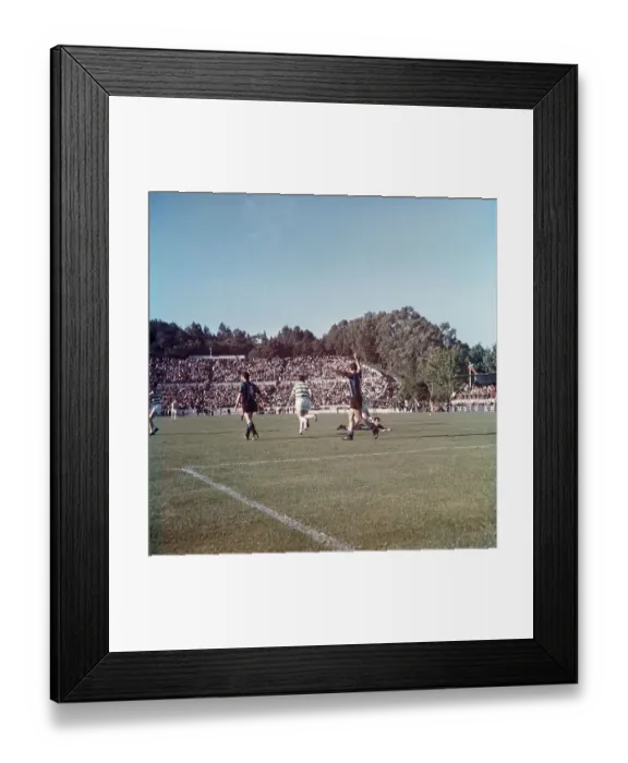 Framed Print : 1967 European Cup Final held at the Estadio Nacional in Lisbon, Portugal Framed Print : 1967 European Cup Final held at the Estadio Nacional in Lisbon, Portugal