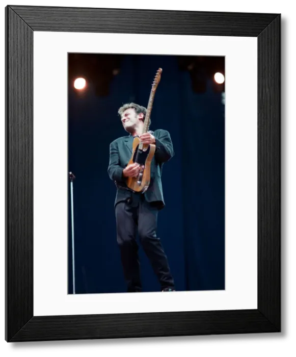 Framed Print : Bruce Springsteen, in concert on his Tunnel of Love Express Tour, Wembley Stadium, London Framed Print : Bruce Springsteen, in concert on his Tunnel of Love Express Tour, Wembley Stadium, London