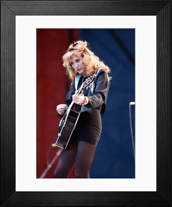 Framed Print : Bruce Springsteen, in concert on his Tunnel of Love Express Tour, Wembley Stadium, London Framed Print : Bruce Springsteen, in concert on his Tunnel of Love Express Tour, Wembley Stadium, London