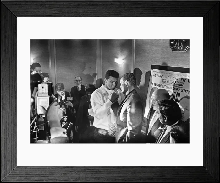 Framed Print : American world champion heavyweight boxer Muhammad Ali (formerly Cassius Clay