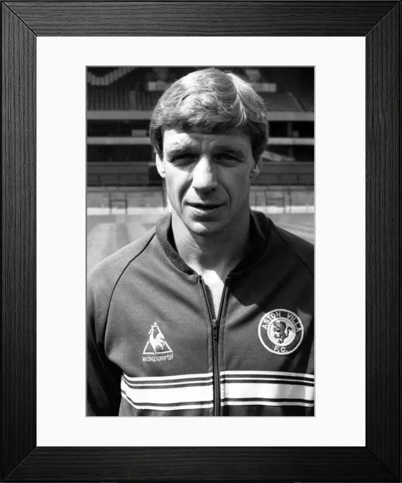 Framed Print : Aston Villa Manager Graham Turner, 27th July 1984