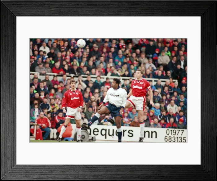 Framed Print : Middlesbrough v Bolton Wanderers, Premier League, final score 4-1 to Bolton Wanderers Framed Print : Middlesbrough v Bolton Wanderers, Premier League, final score 4-1 to Bolton Wanderers