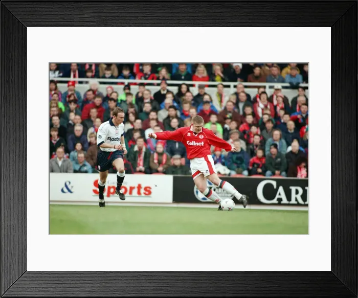Framed Print : Middlesbrough v Bolton Wanderers, Premier League, final score 4-1 to Bolton Wanderers Framed Print : Middlesbrough v Bolton Wanderers, Premier League, final score 4-1 to Bolton Wanderers