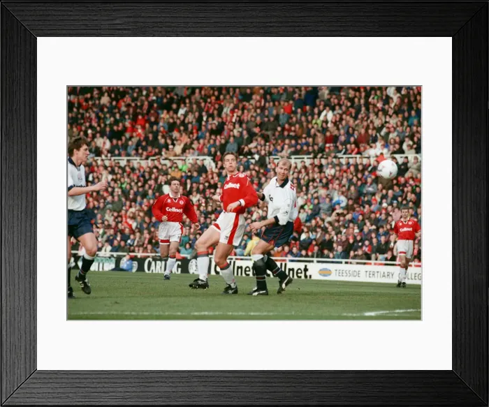 Framed Print : Middlesbrough v Bolton Wanderers, Premier League, final score 4-1 to Bolton Wanderers Framed Print : Middlesbrough v Bolton Wanderers, Premier League, final score 4-1 to Bolton Wanderers