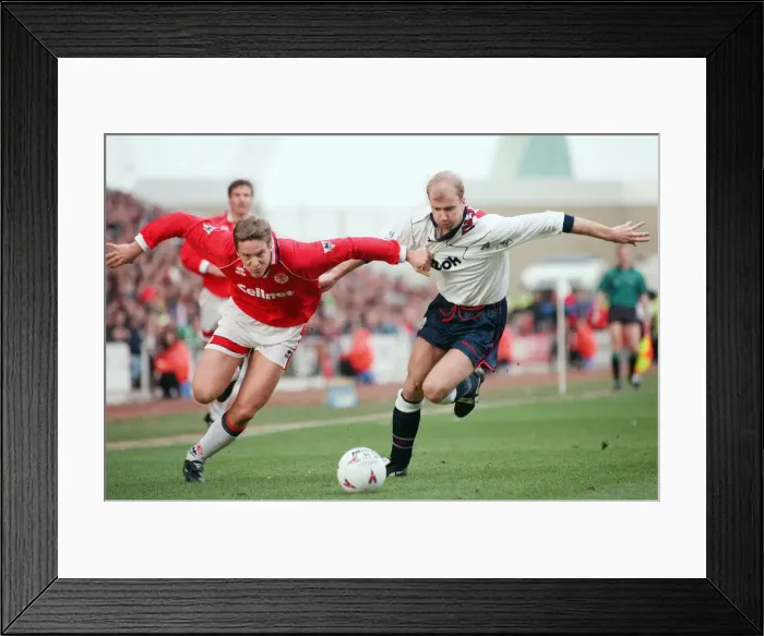 Framed Print : Middlesbrough v Bolton Wanderers, Premier League, final score 4-1 to Bolton Wanderers Framed Print : Middlesbrough v Bolton Wanderers, Premier League, final score 4-1 to Bolton Wanderers